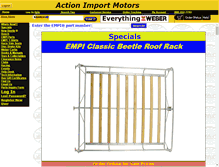 Tablet Screenshot of actionimport.com